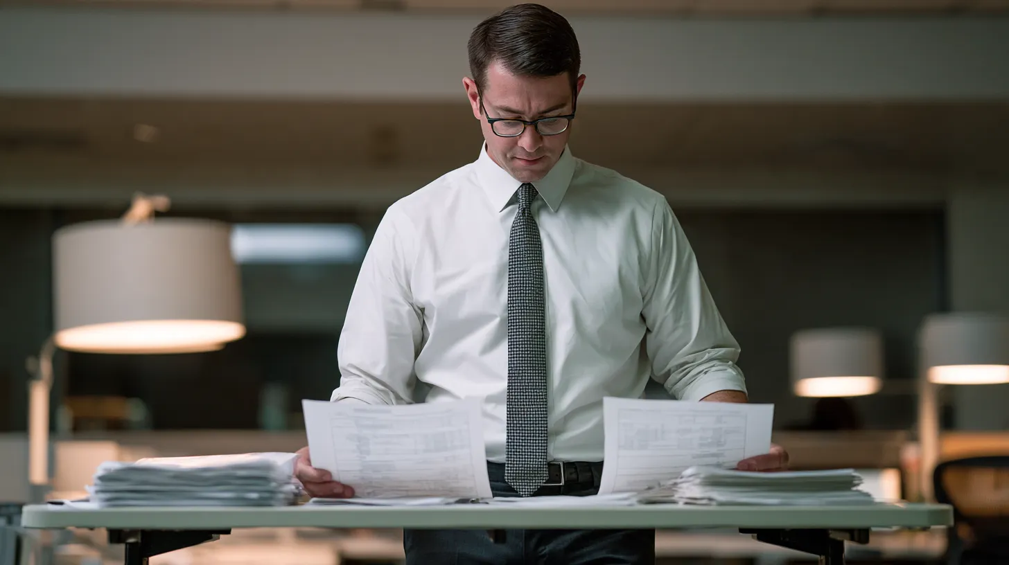 Analyst comparing personal loan lender documents for the Oliv Financial lender guide